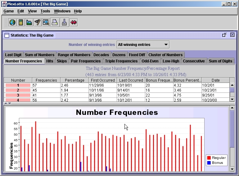 PlexLotto Screenshot